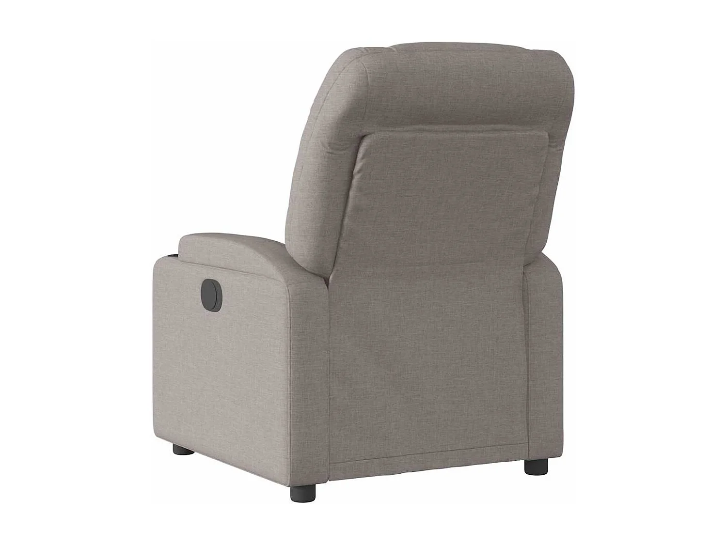 Relaxsessel Elektrisch | Lounge Sessel indoor Taupe Stoff SHL56403