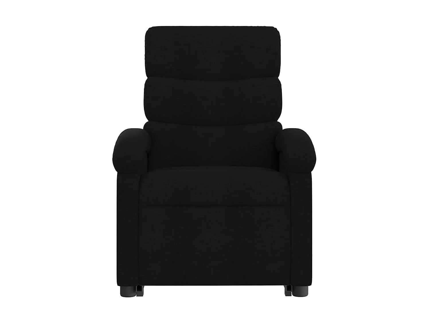 Silla de relax | Sillón eléctrico reclinable elevable de tela negro SHL8386