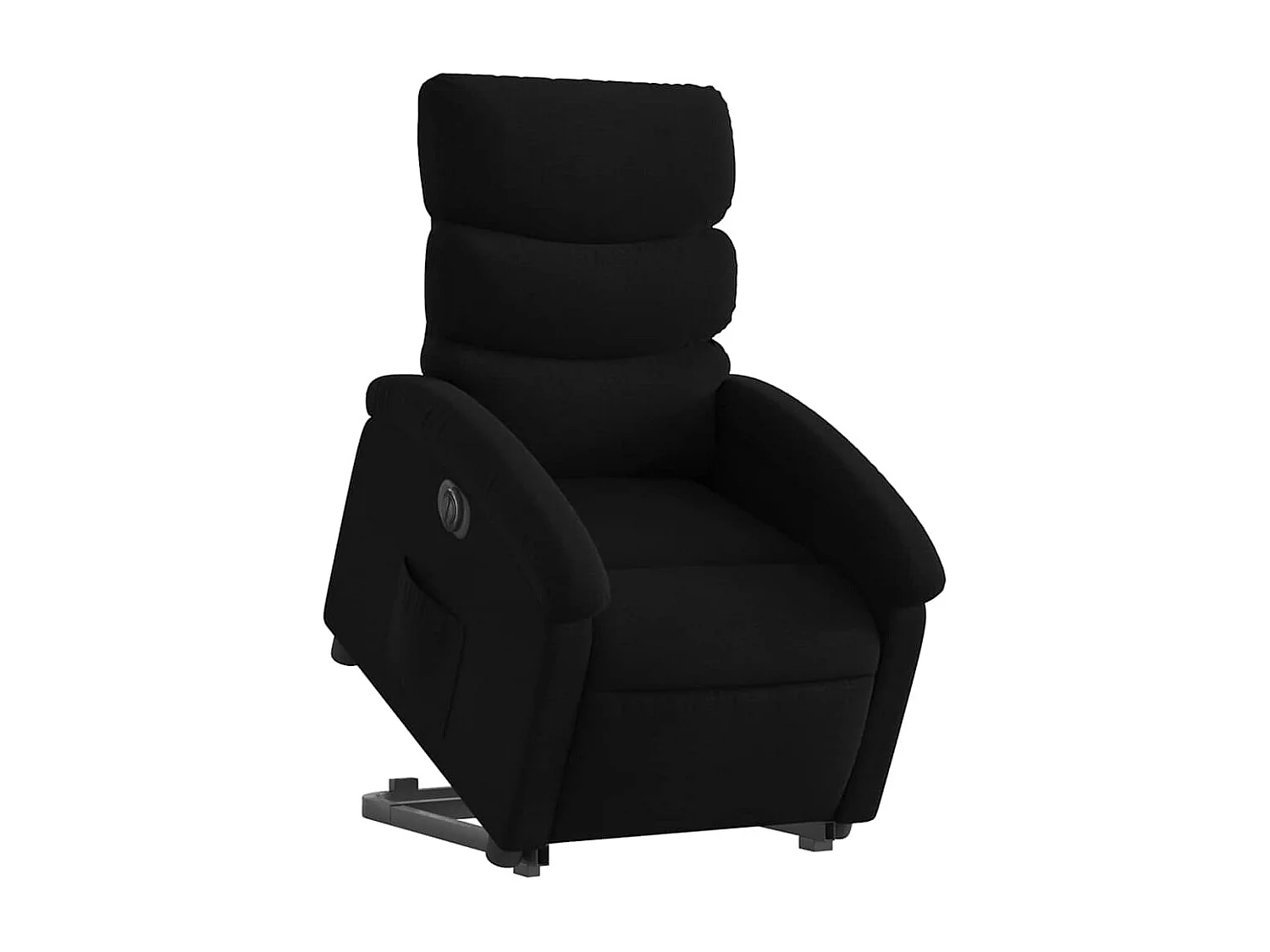 Fauteuil inclinable électrique-Chaise de relax-Fauteuil TV noir tissu SHL2673