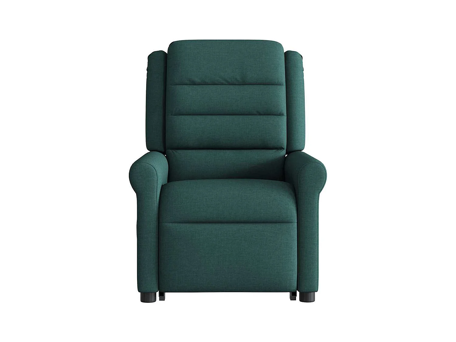 Sillón de salón | Silla | Sillón masaje eléctrico reclinable elevable tela verde oscuro SHL4289