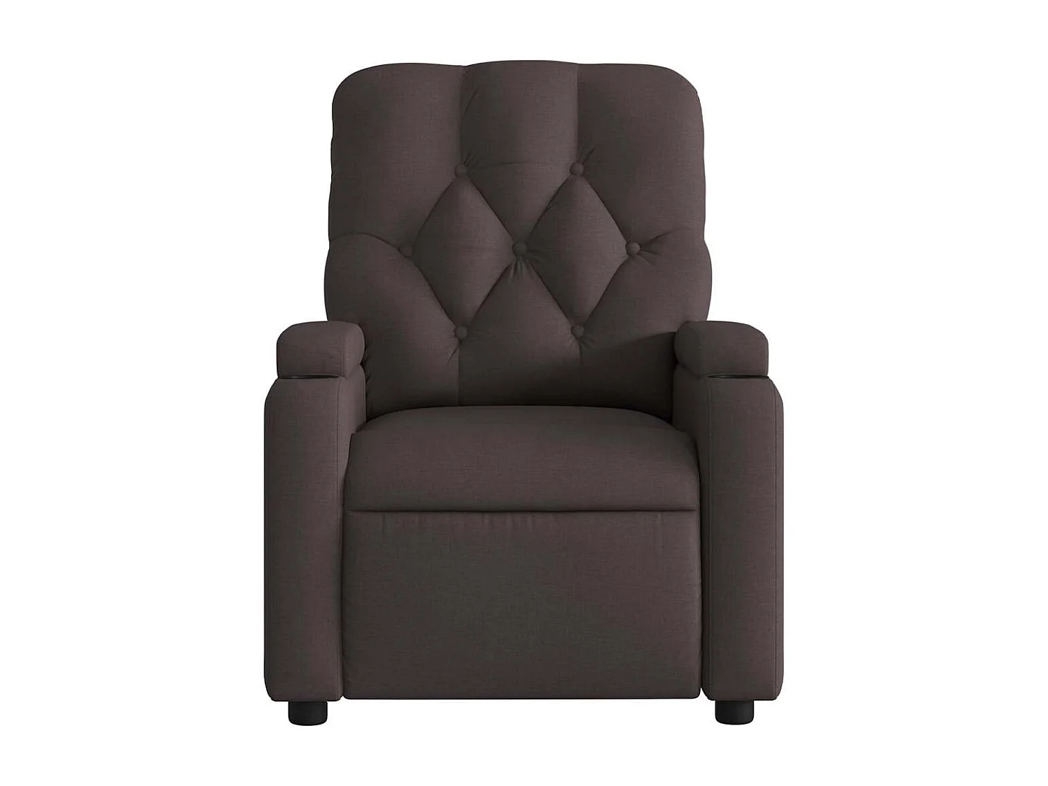 Sillón de relax | Silla | Sillón reclinable eléctrico tela marrón oscuro SHL9308