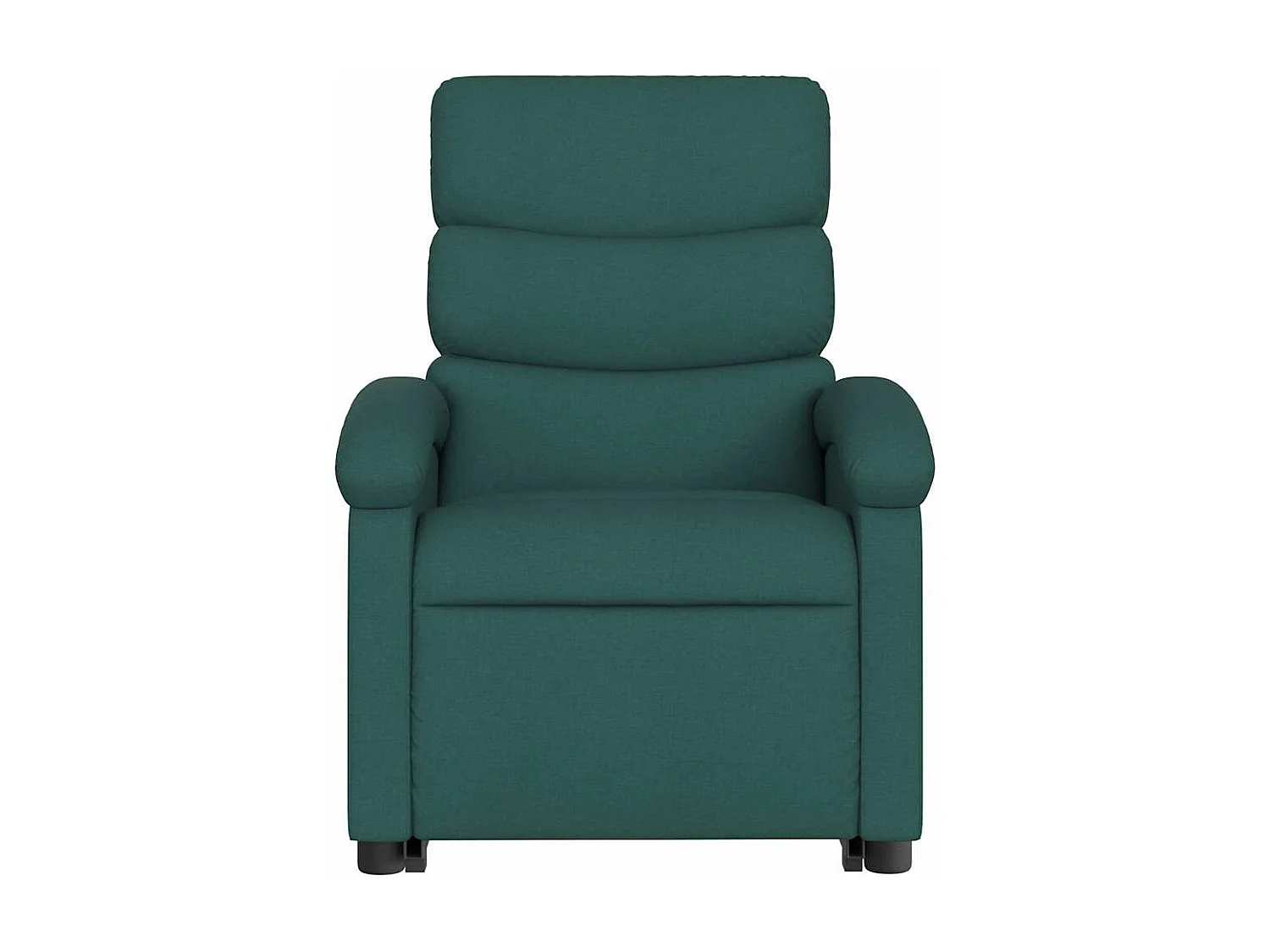 Fauteuil inclinable-Chaise-Fauteuil de Massage Vert foncé Tissu SHL1997