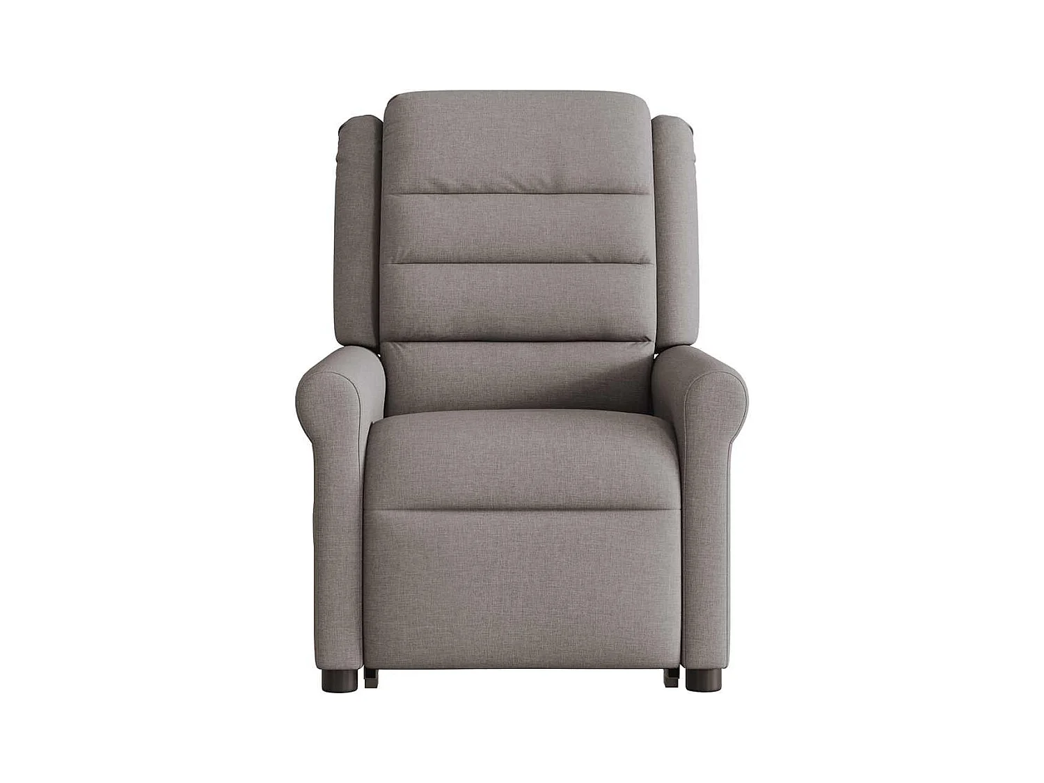Silla de relax | Sillón eléctrico reclinable elevable de tela gris taupe SHL6402