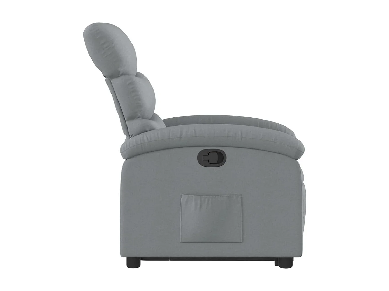 Sillón de relax | Silla | Sillón reclinable elevable de tela gris claro SHL2224