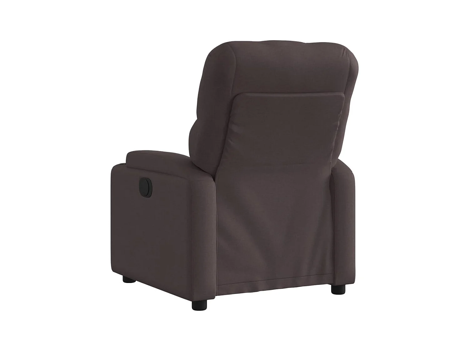 Sillón de relax | Silla | Sillón reclinable de tela marrón oscuro SHL4703