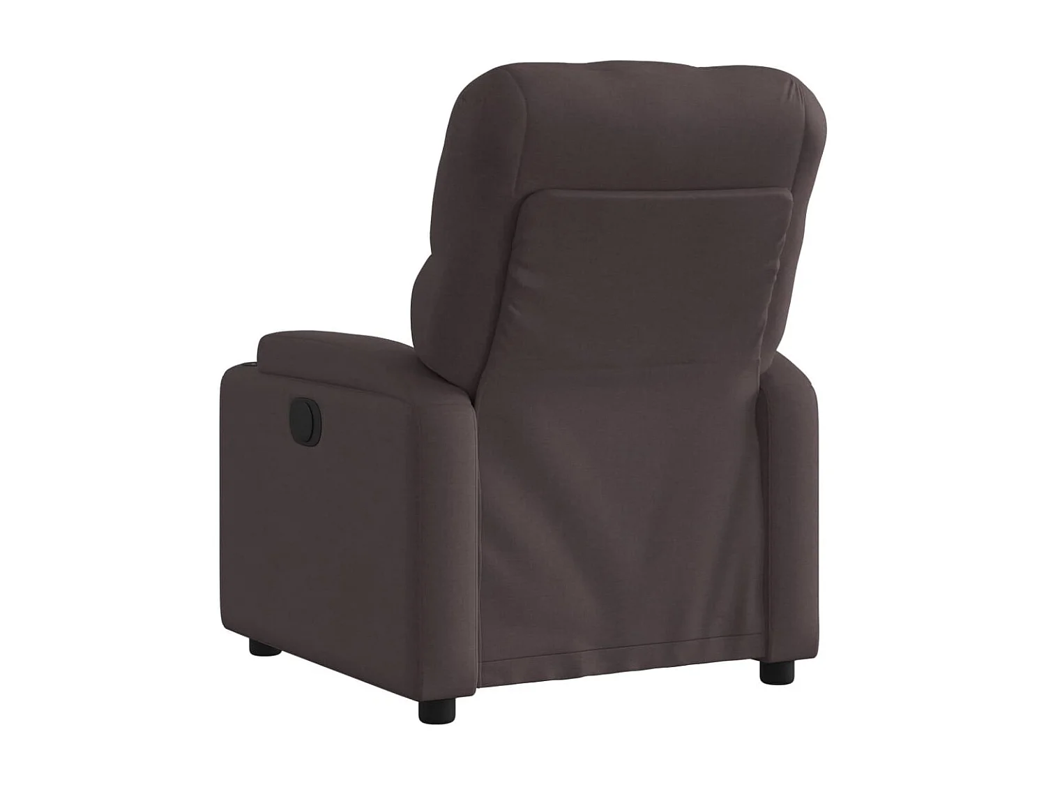 Relaxsessel | Lounge Sessel für Wohnzimmer Dunkelbraun Stoff SHL14023