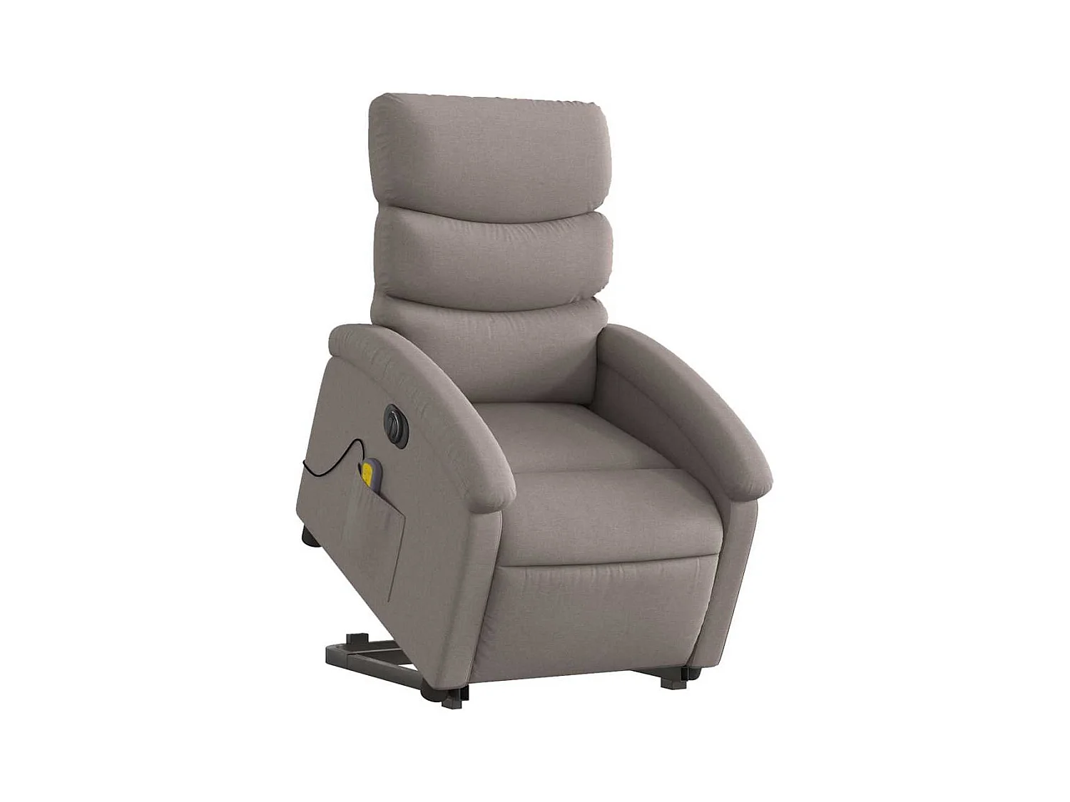 Sillón de salón | Silla | Sillón de masaje eléctrico reclinable elevable tela taupé SHL5792
