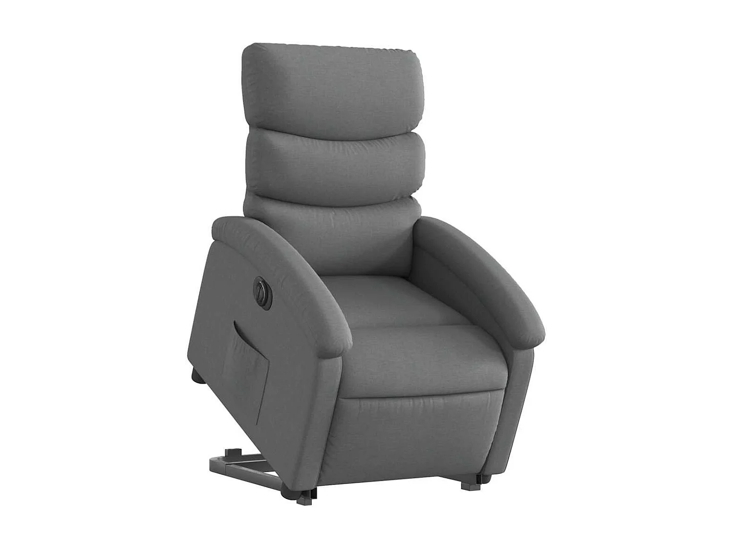 Fauteuil inclinable électrique-Chaise de relax-Fauteuil TV gris foncé tissu SHL2471