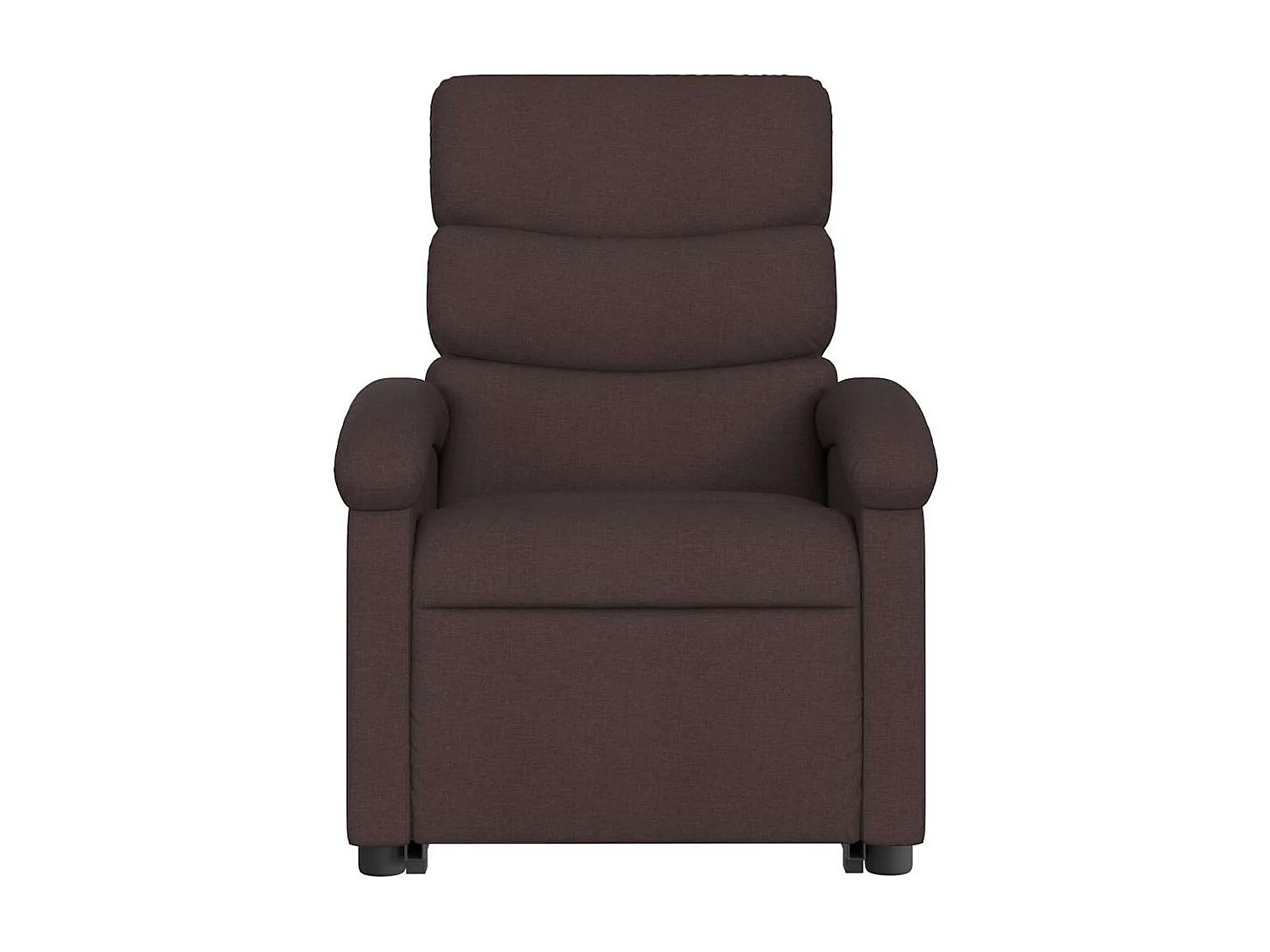 Relaxsessel mit Aufstehhilfe Elektrisch | Lounge Sessel indoor Dunkelbraun Stoff SHL49946