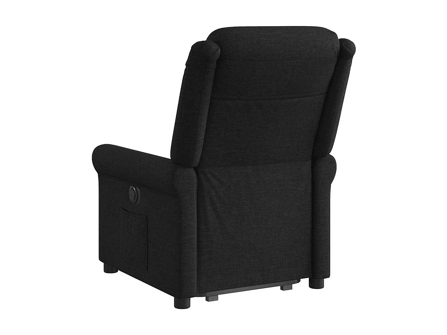 Silla de relax | Sillón eléctrico reclinable elevable de tela negro SHL7213