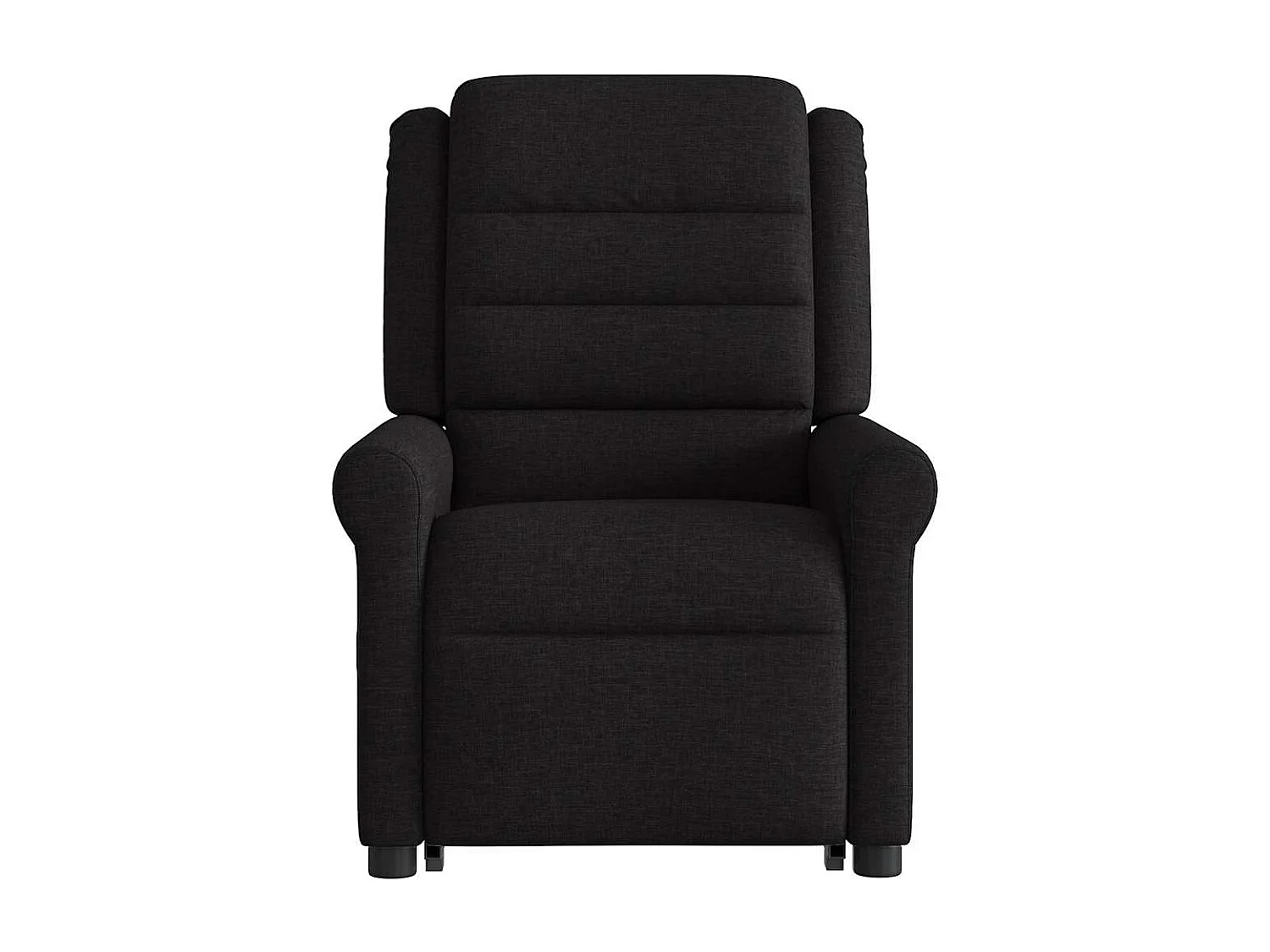 Fauteuil inclinable électrique-Chaise de relax-Fauteuil TV noir tissu SHL3084