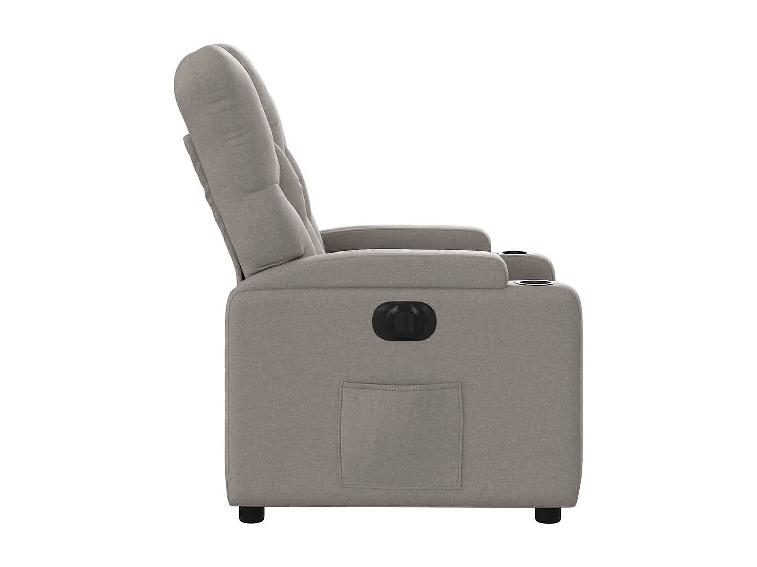 Sillón de relax | Silla | Sillón reclinable eléctrico tela gris taupé SHL5923