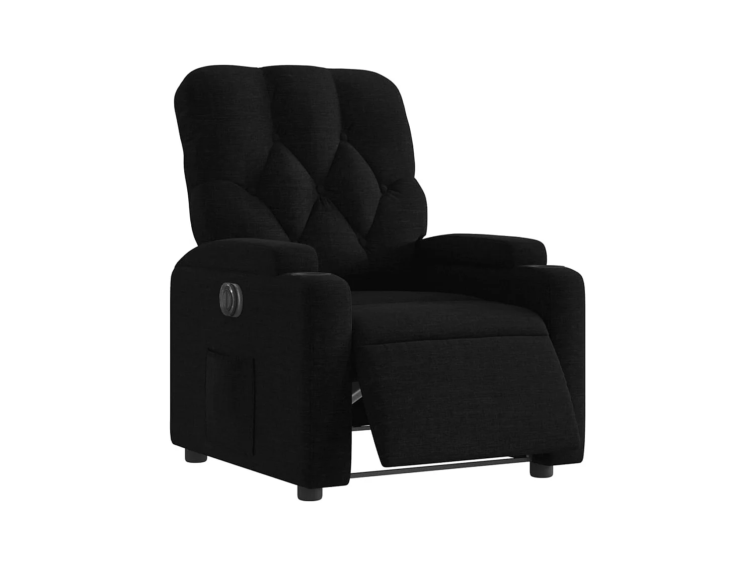 Sillón de relax | Silla | Sillón reclinable eléctrico de tela negro SHL6901
