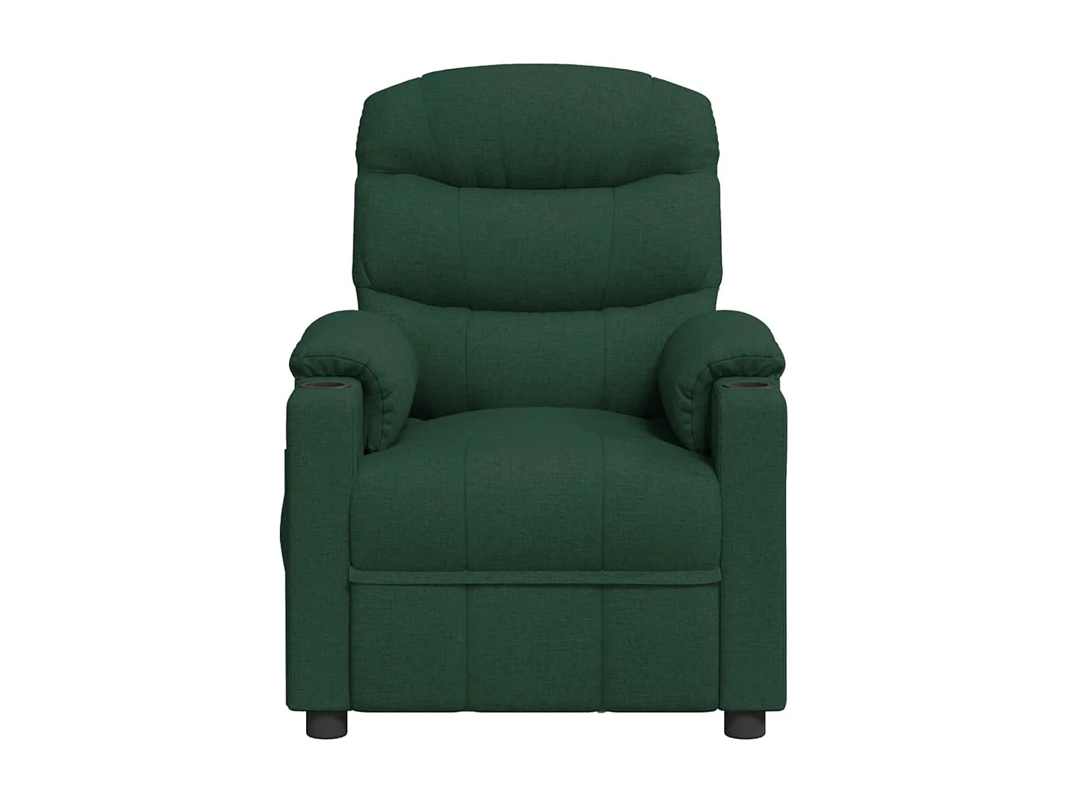 Fauteuil inclinable électrique-Chaise de relax-Fauteuil salon Vert foncé Tissu SHL2527
