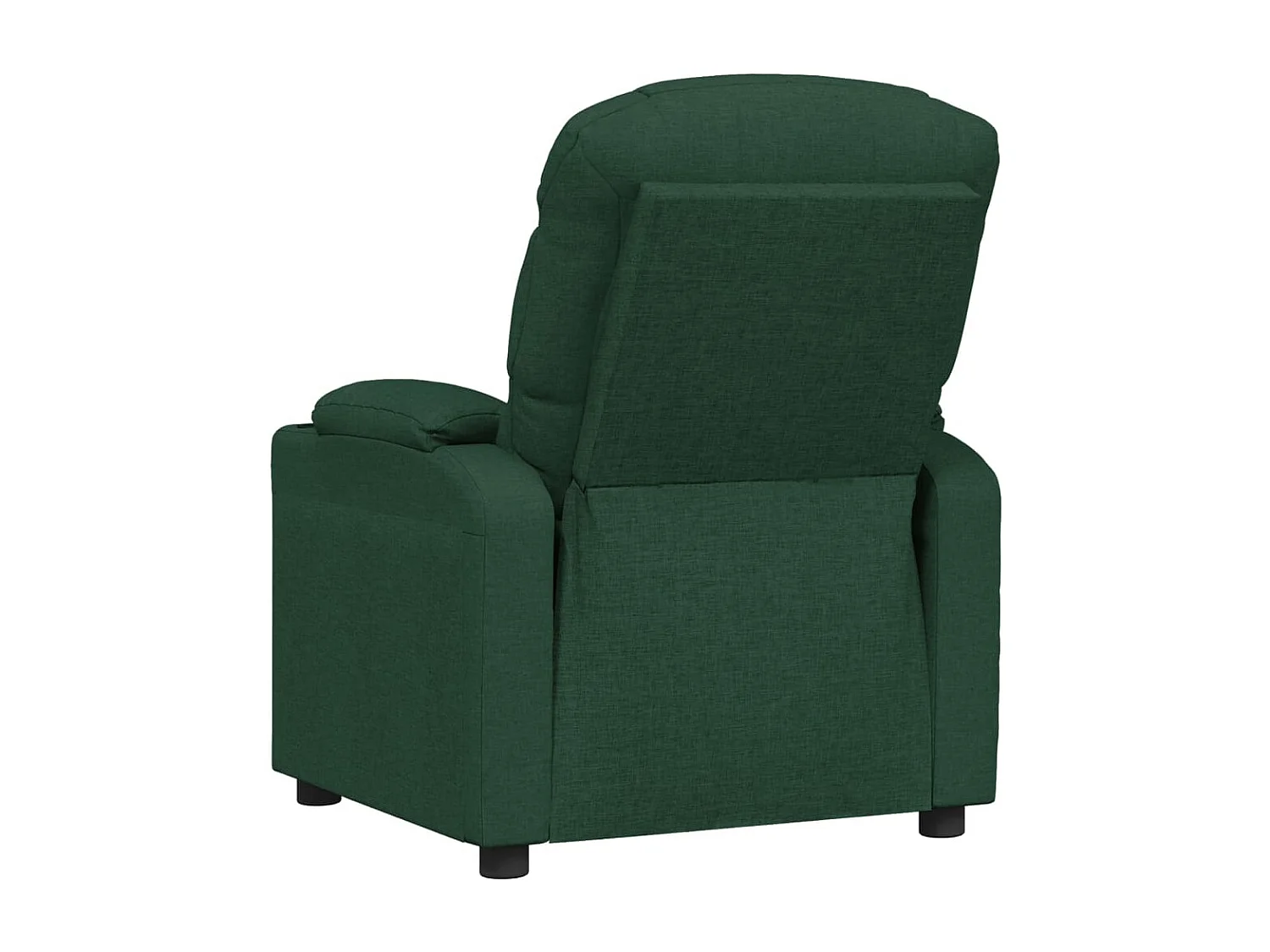 Fauteuil inclinable électrique-Chaise de relax-Fauteuil salon Vert foncé Tissu SHL2527