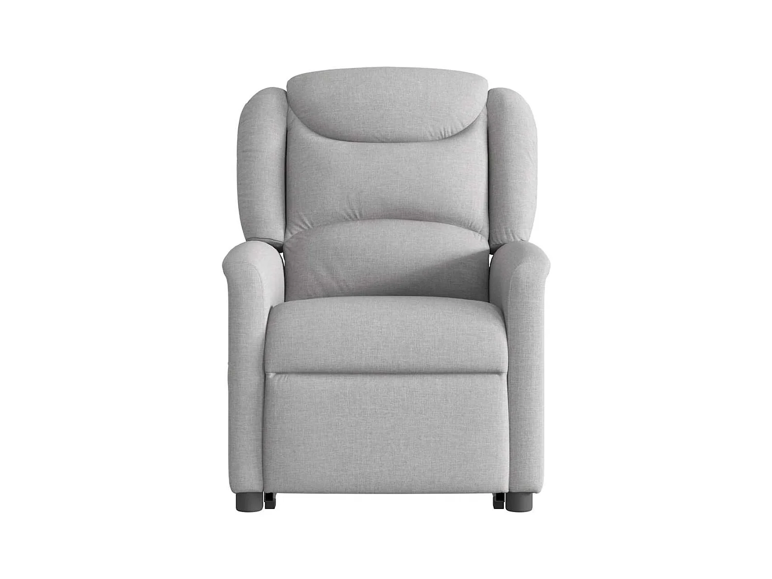 Sillón de relax | Silla | Sillón reclinable elevable de tela gris nube SHL5150