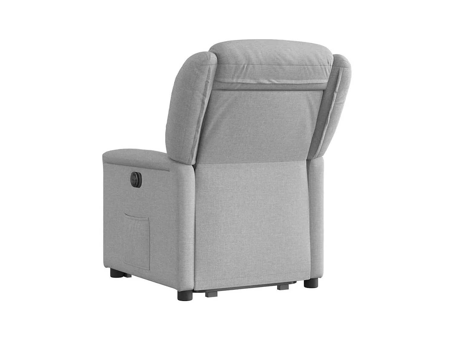 Sillón de relax | Silla | Sillón reclinable elevable de tela gris nube SHL5150