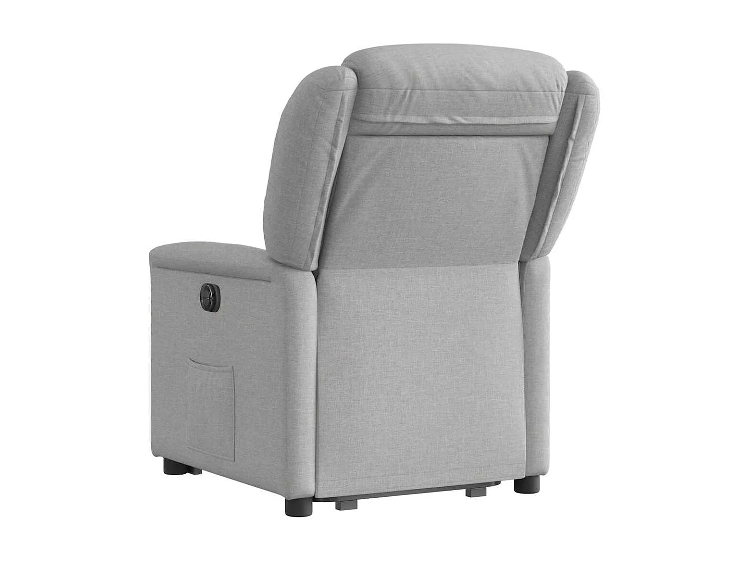 Fauteuil inclinable-Chaise de relax-Fauteuil TV gris nuage tissu SHL4752