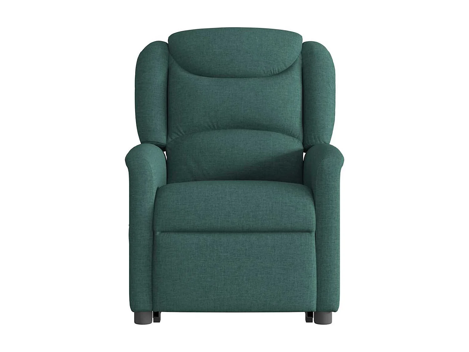 Silla de relax | Sillón eléctrico reclinable elevable de tela verde oscuro SHL8968