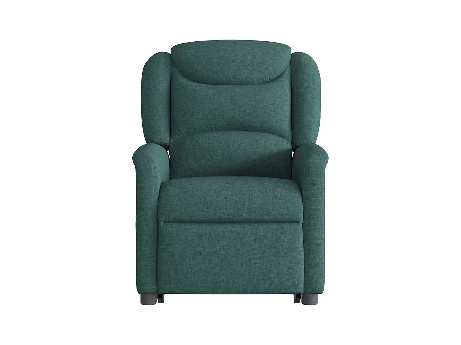 Sillón de salón | Silla | Sillón masaje eléctrico reclinable elevable tela verde oscuro SHL8188