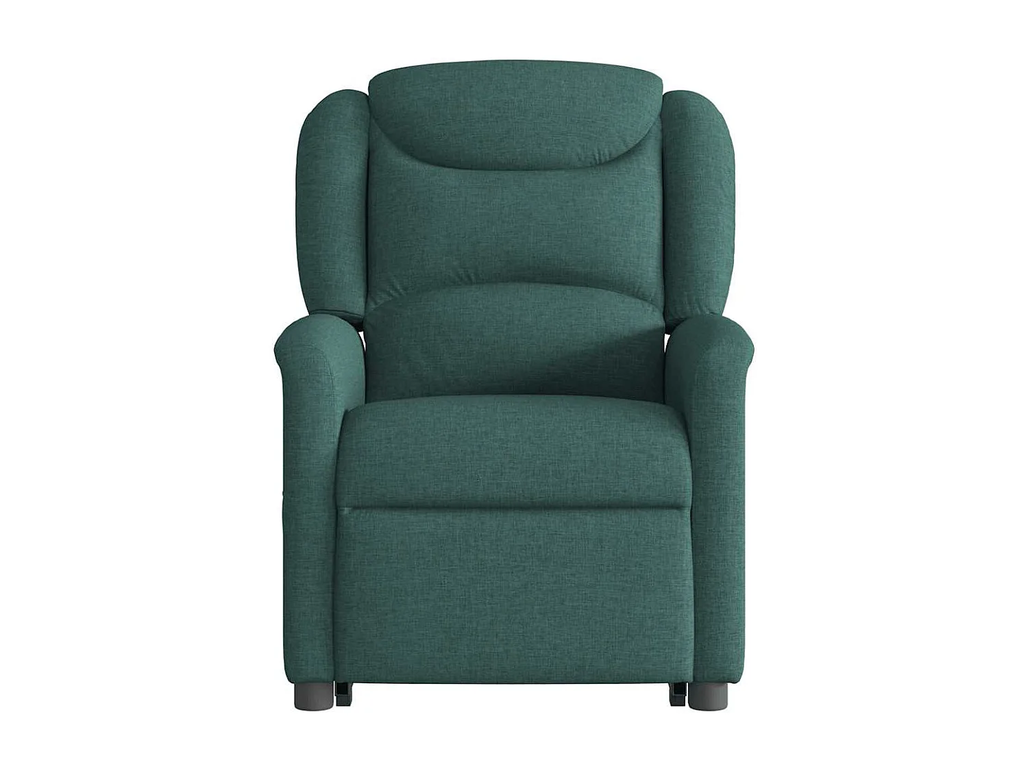 Fauteuil inclinable électrique-Chaise de relax-Fauteuil de Massage Vert foncé Tissu SHL4011