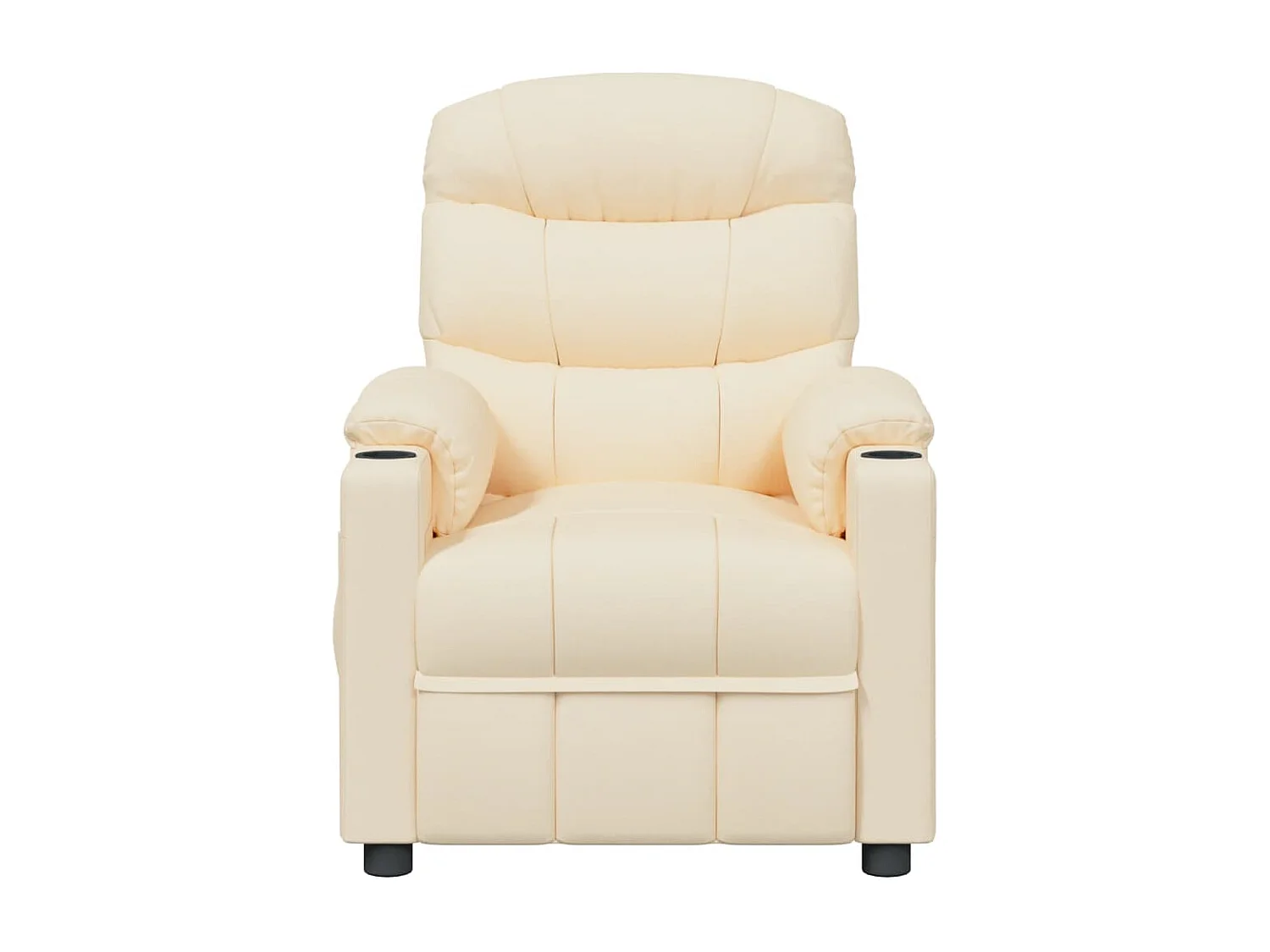 Relaxsessel Elektrisch | Lounge Sessel indoor Creme Stoff SHL81117