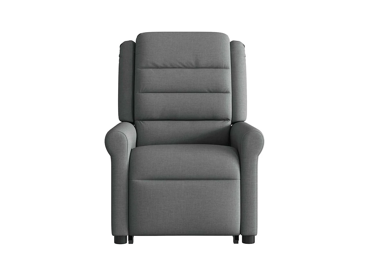 Silla de relax | Sillón eléctrico reclinable elevable de tela gris oscuro SHL2206