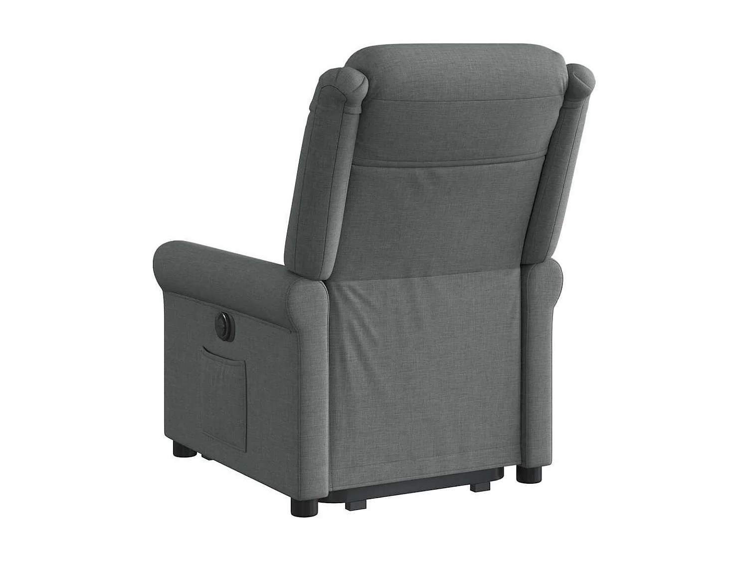 Fauteuil inclinable électrique-Chaise de relax-Fauteuil TV gris foncé tissu SHL1010