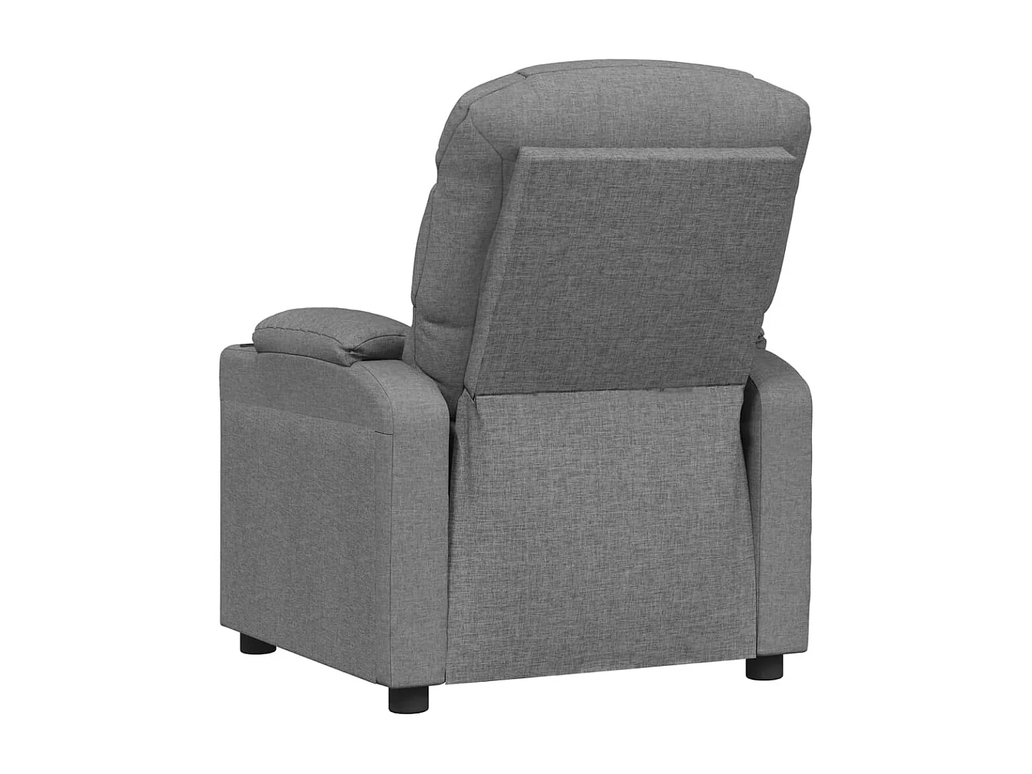 Relaxsessel Elektrisch | Lounge Sessel indoor Hellgrau Stoff SHL29511