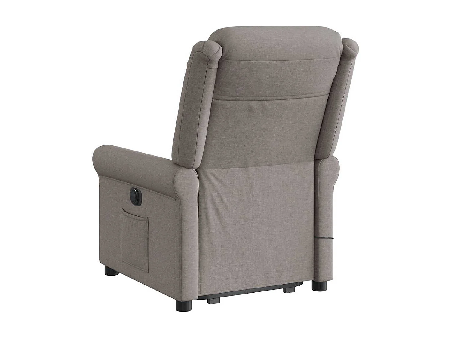 Sillón de salón | Silla | Sillón de masaje eléctrico reclinable elevable tela taupé SHL6192
