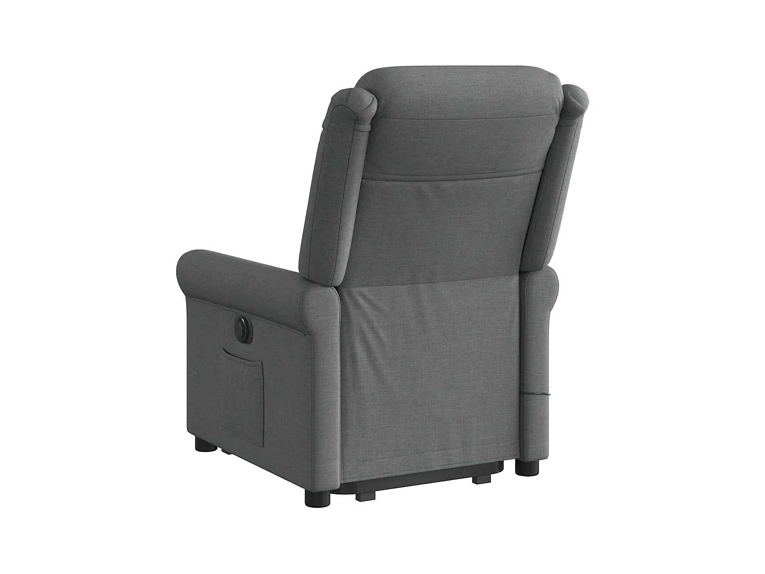 Sillón de salón | Silla | Sillón de masaje eléctrico reclinable elevable tela gris oscuro SHL8829