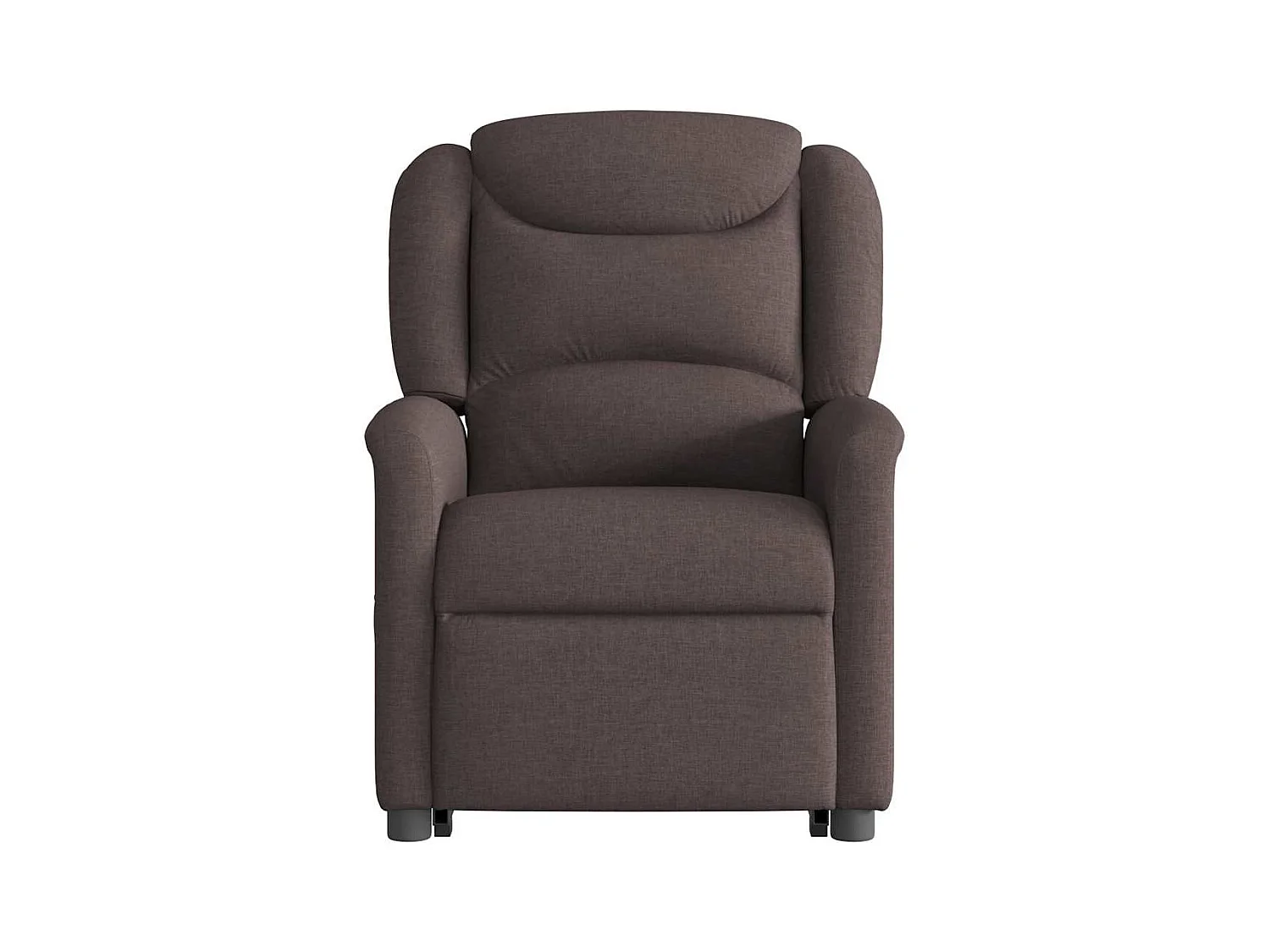 Sillón de relax | Silla | Sillón reclinable elevable tela marrón oscuro SHL5001