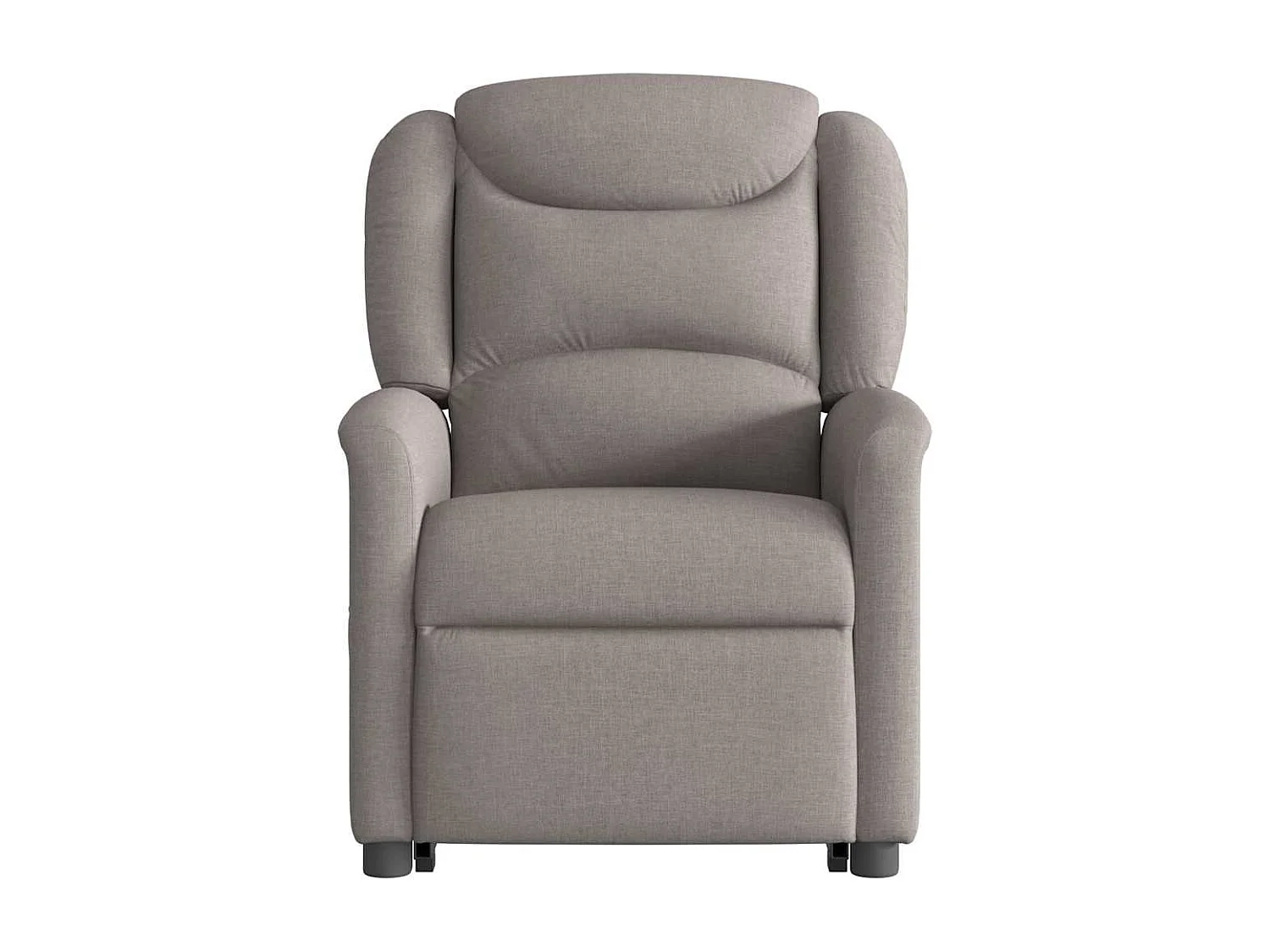 Fauteuil inclinable-Chaise de relax-Fauteuil de Massage Taupe Tissu SHL2769