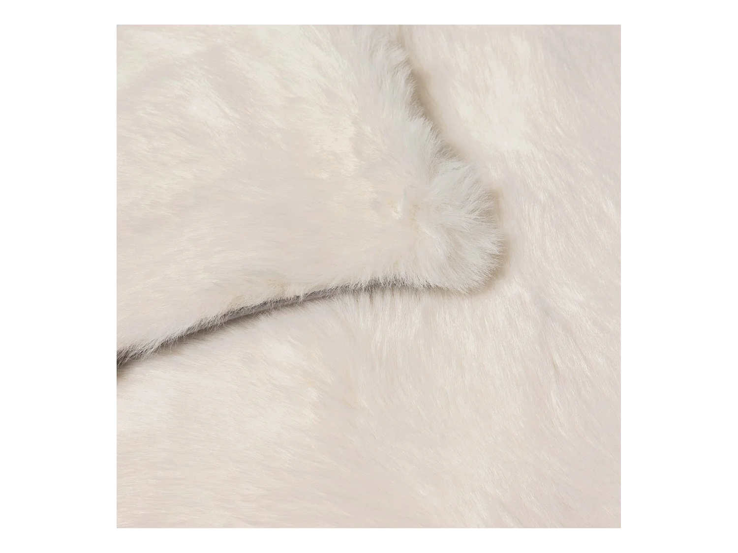 Plaid fourrure chaud naturel 125x150 Mounty