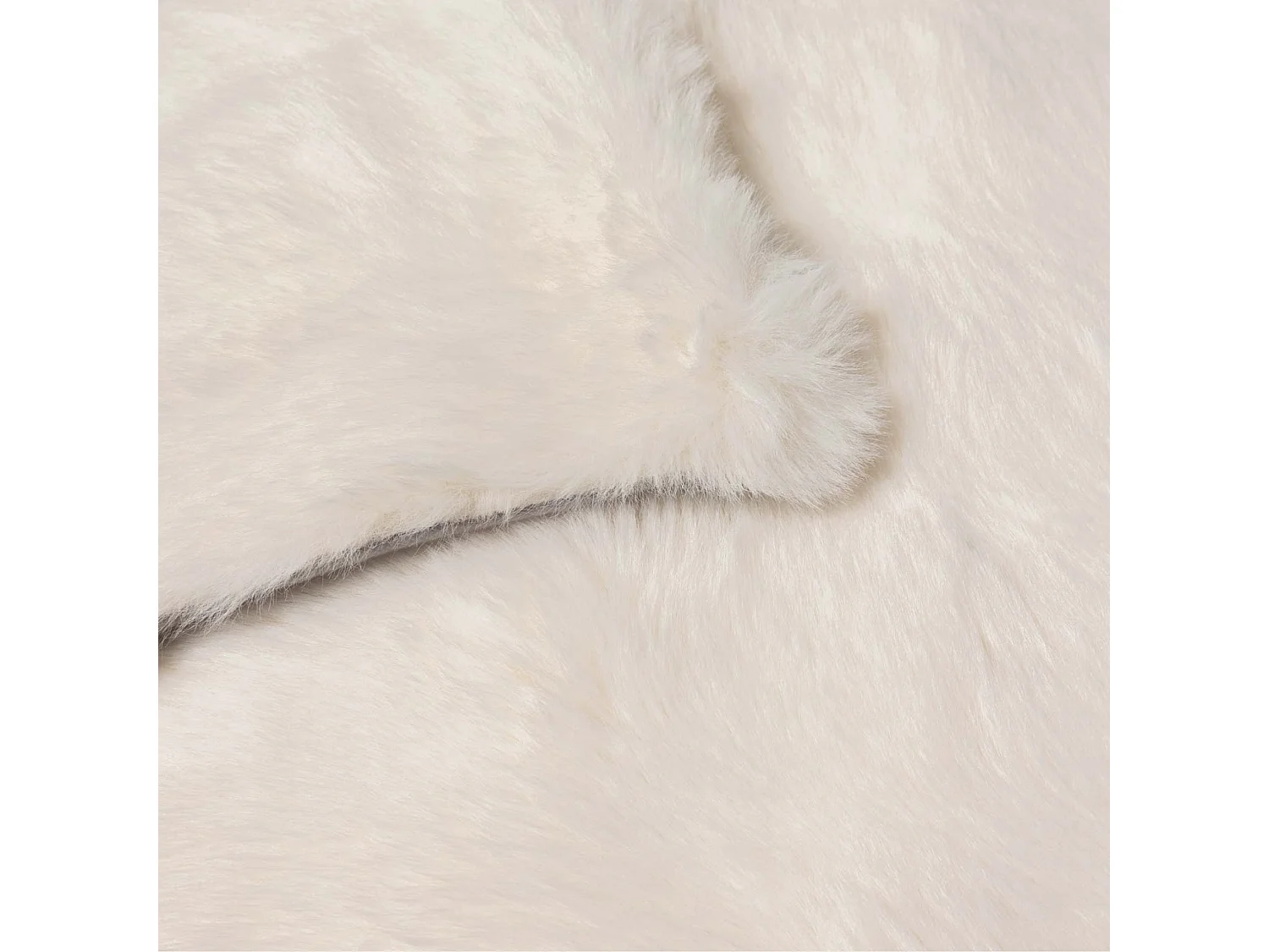 Plaid fourrure chaud naturel 125x150 Mounty