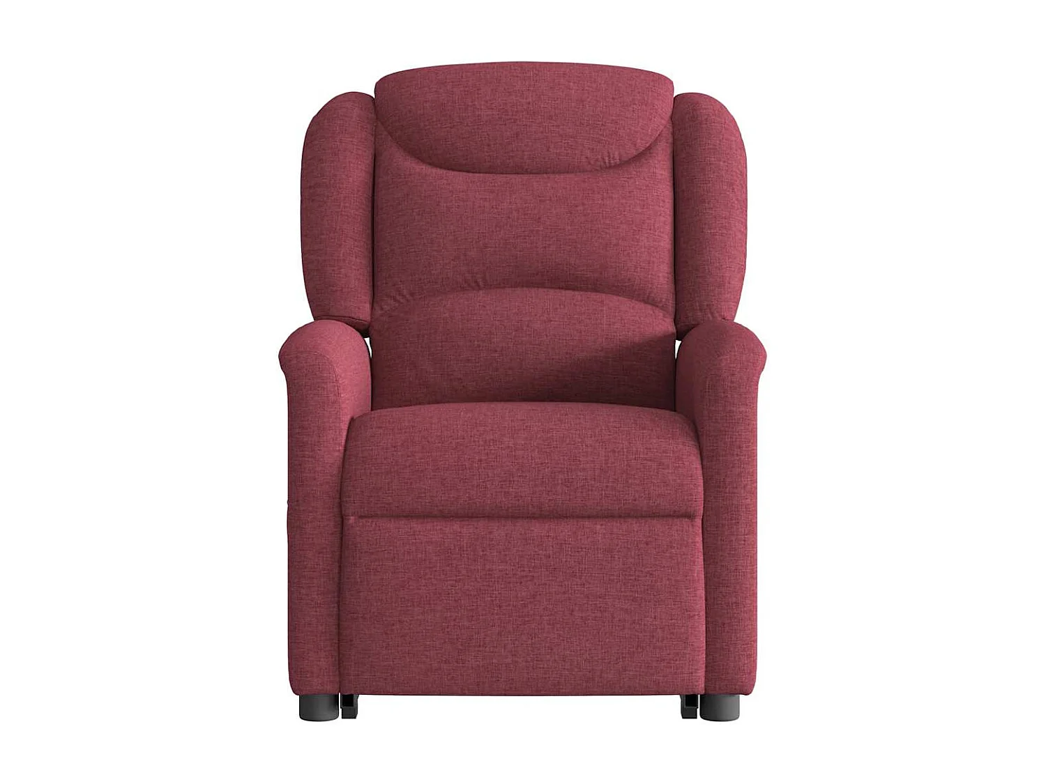 Fauteuil inclinable électrique-Chaise de relax-Fauteuil de Massage Rouge bordeaux Tissu SHL1967