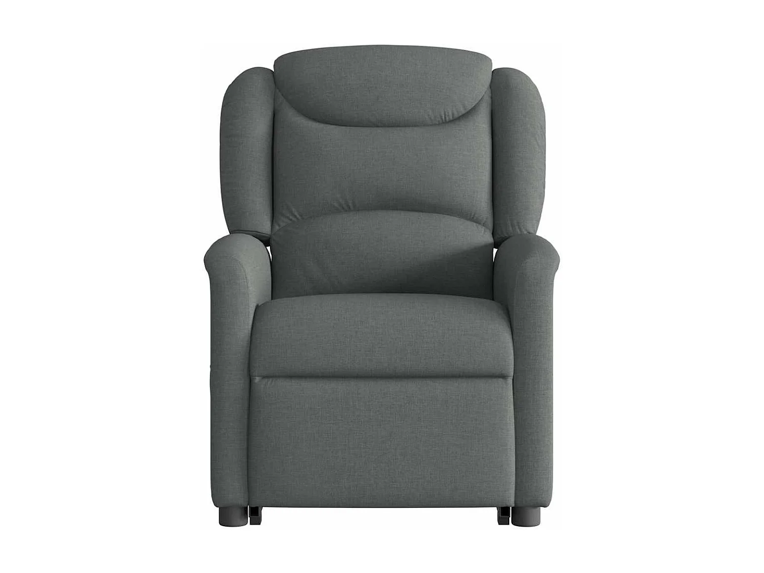 Fauteuil inclinable électrique-Chaise de relax-Fauteuil de Massage Gris foncé Tissu SHL2213