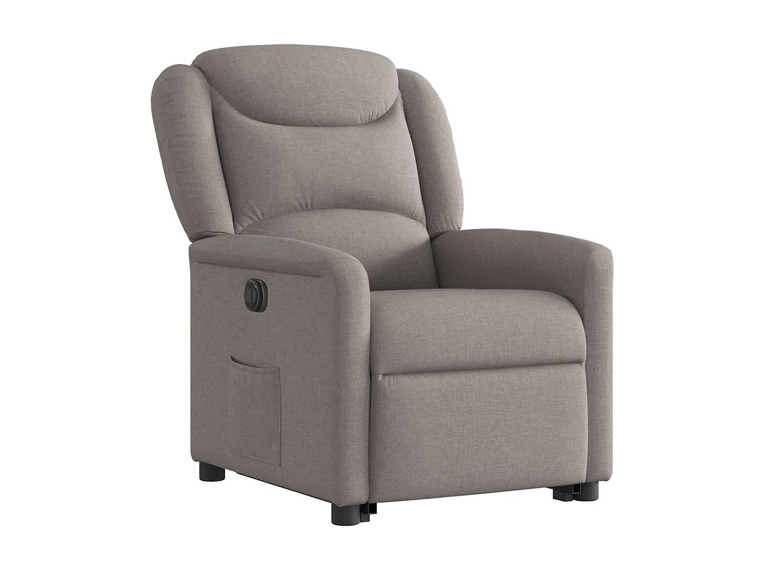 Fauteuil inclinable électrique-Chaise de relax-Fauteuil TV taupe tissu SHL2677