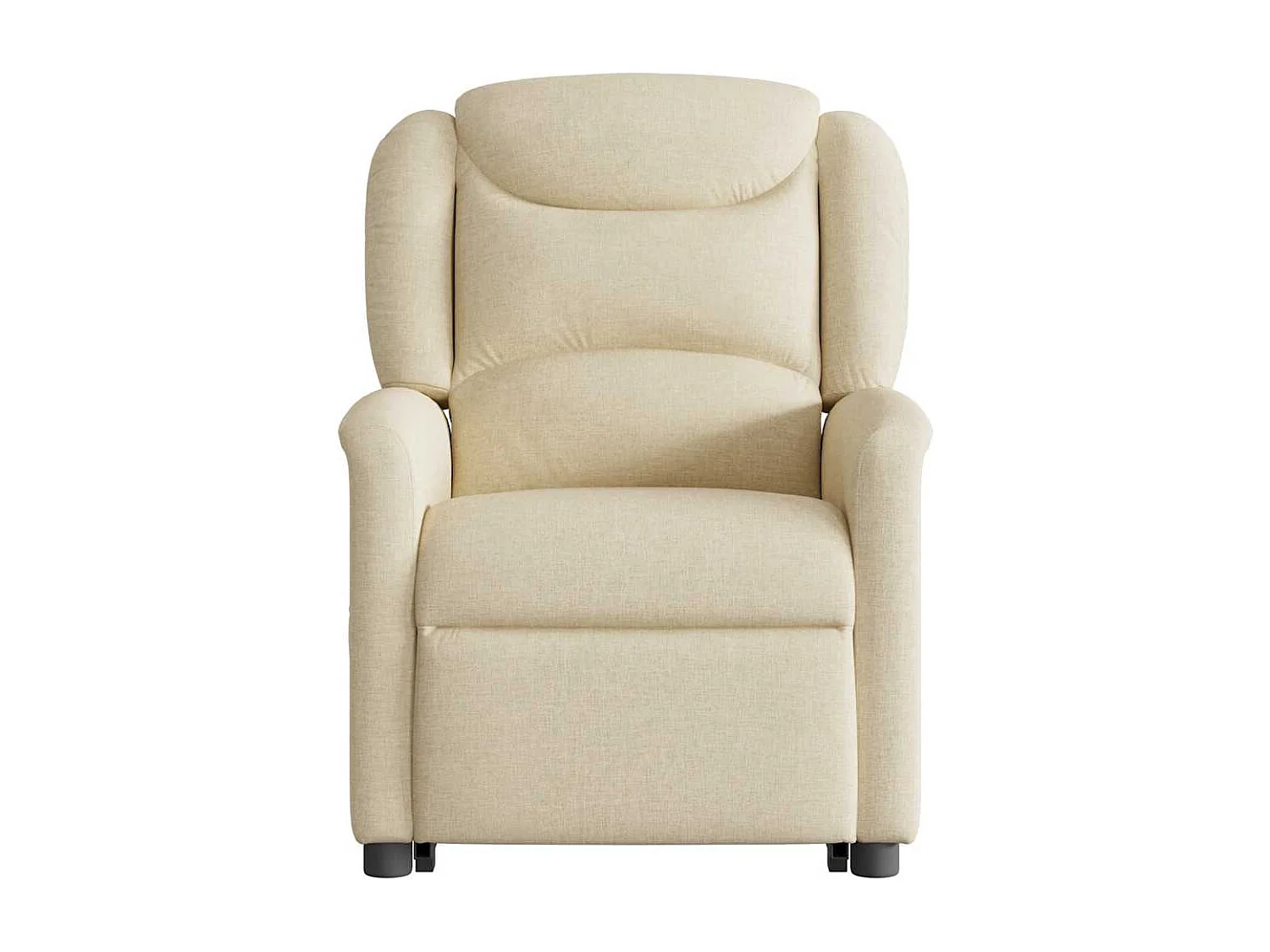 Fauteuil inclinable électrique-Chaise de relax-Fauteuil TV crème tissu SHL5434