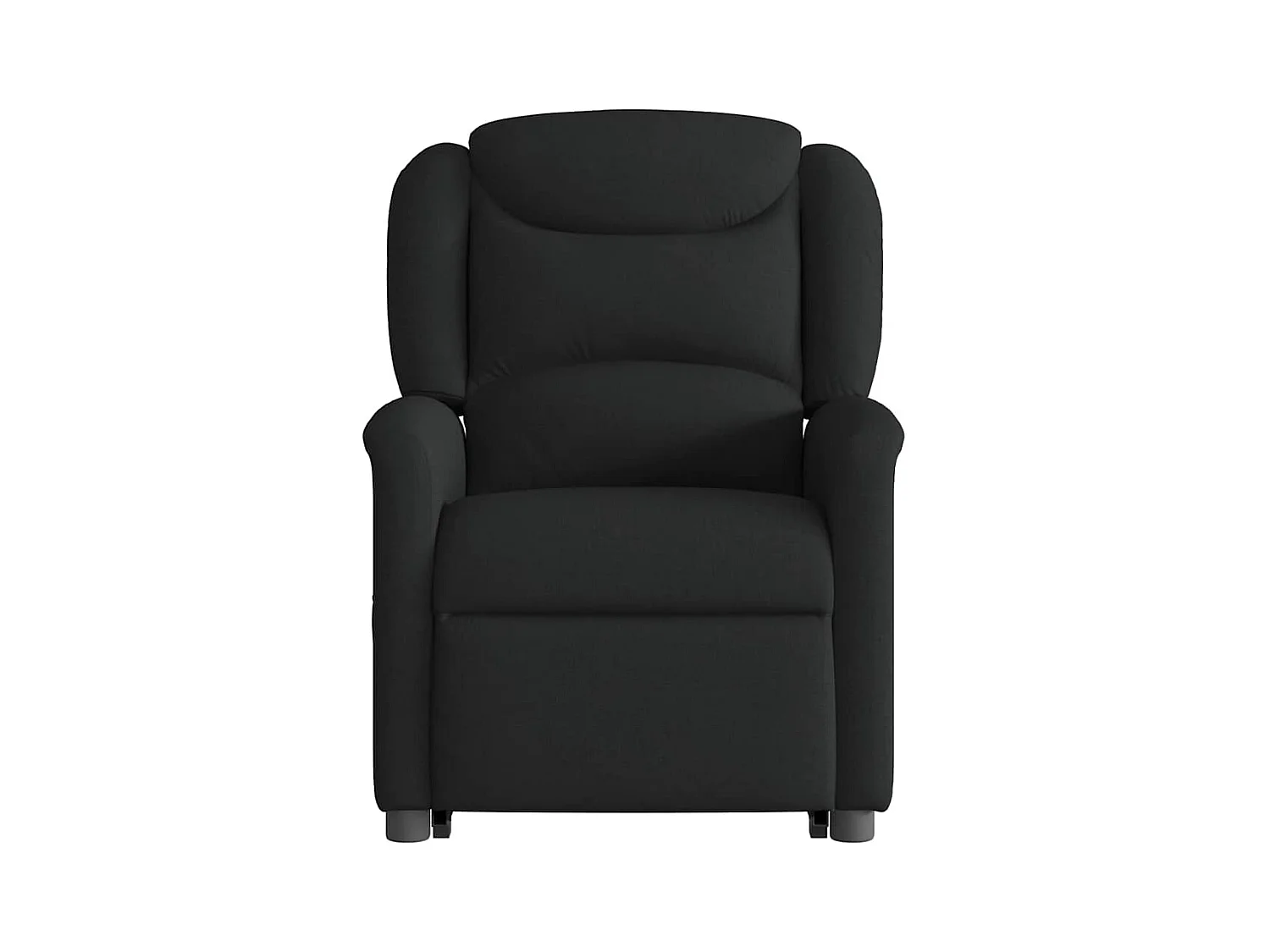 Sillón de relax | Silla | Sillón reclinable elevable tela negro SHL4175