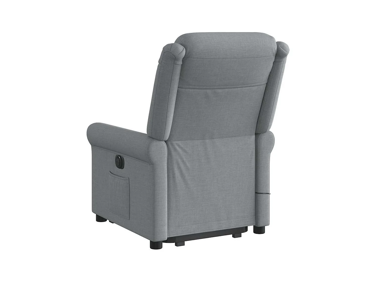 Sillón de salón | Silla | Sillón de masaje eléctrico reclinable elevable tela gris claro SHL3793