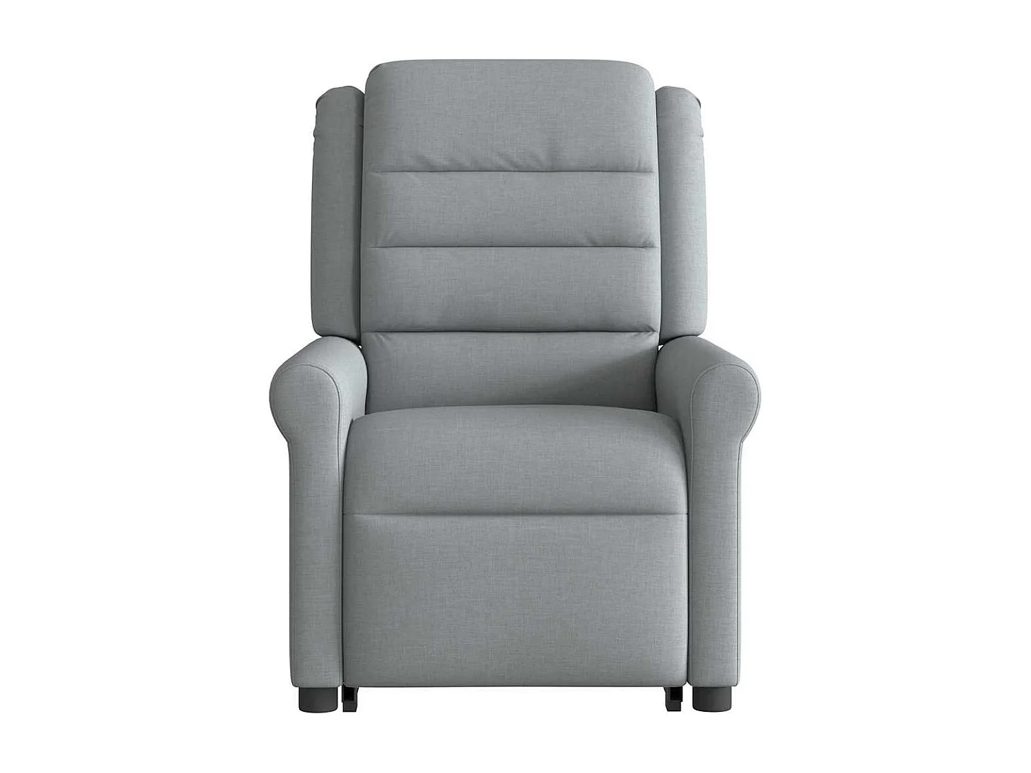 Fauteuil inclinable électrique-Chaise de relax-Fauteuil de Massage Gris clair Tissu SHL2077