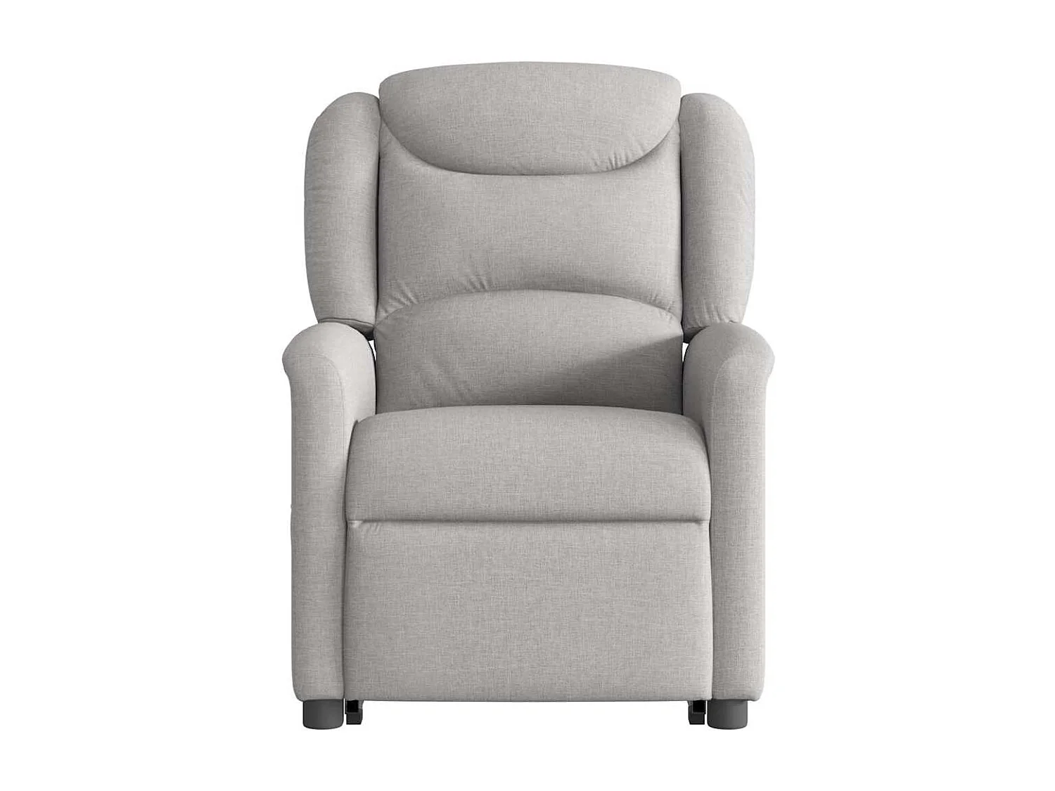 Fauteuil inclinable électrique-Chaise de relax-Fauteuil de Massage gris nuage tissu SHL2000