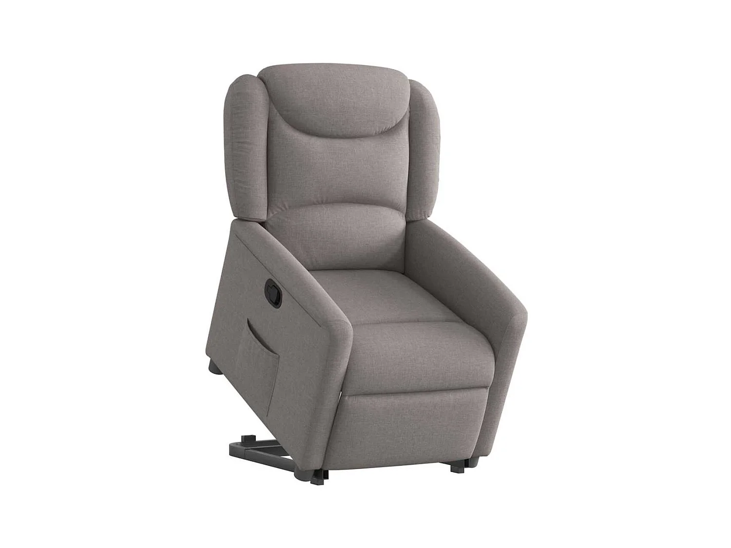 Sillón de relax | Silla | Sillón reclinable elevable tela gris taupe SHL3129