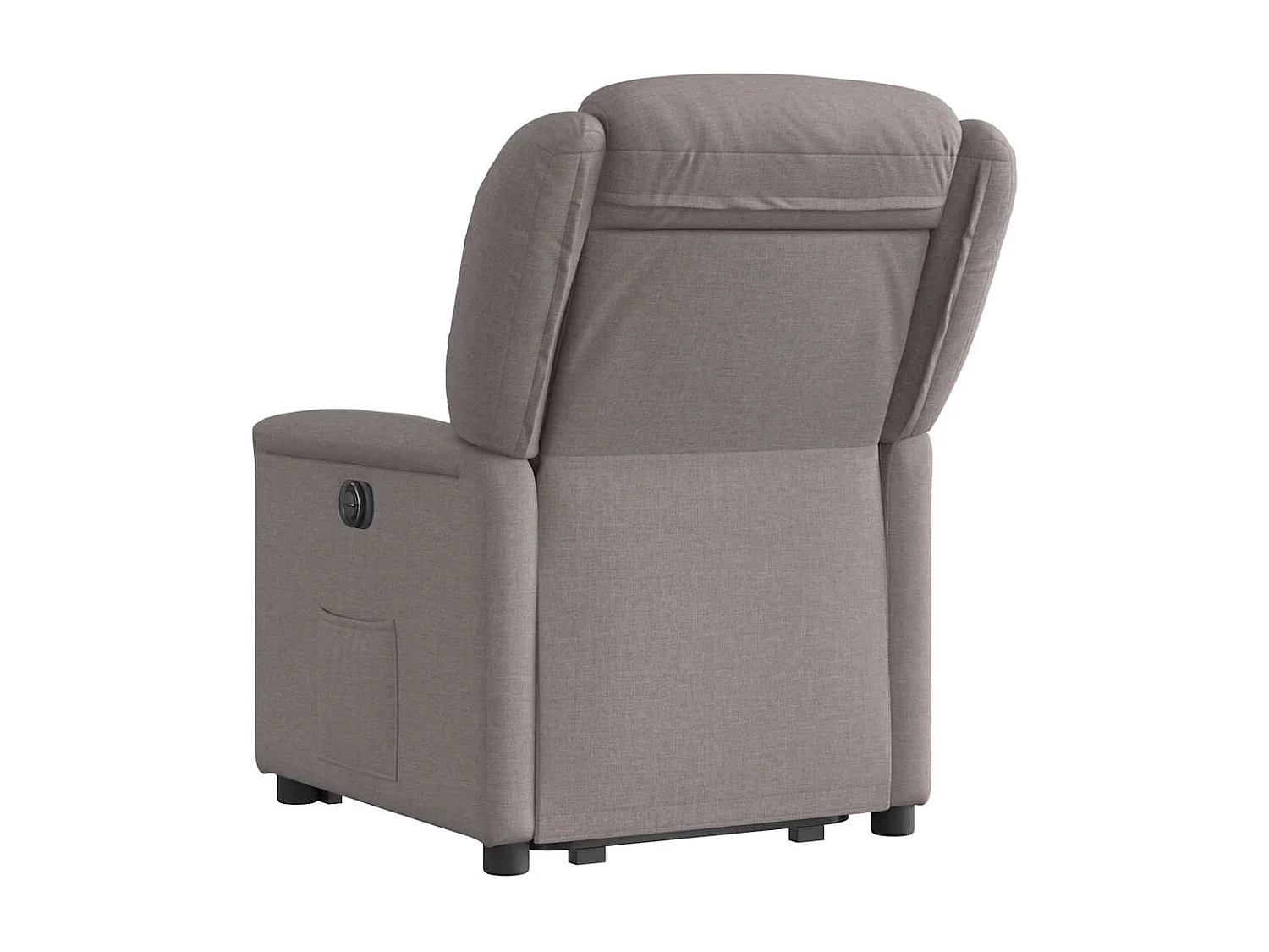 Sillón de relax | Silla | Sillón reclinable elevable tela gris taupe SHL3129