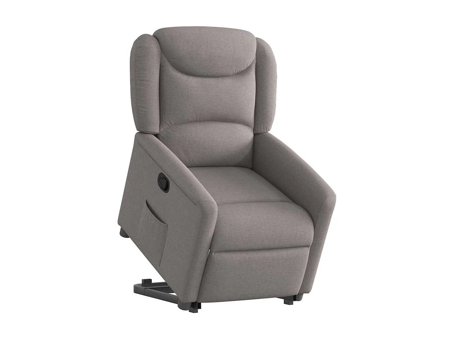 Fauteuil inclinable-Chaise de relax-Fauteuil TV taupe tissu SHL2454