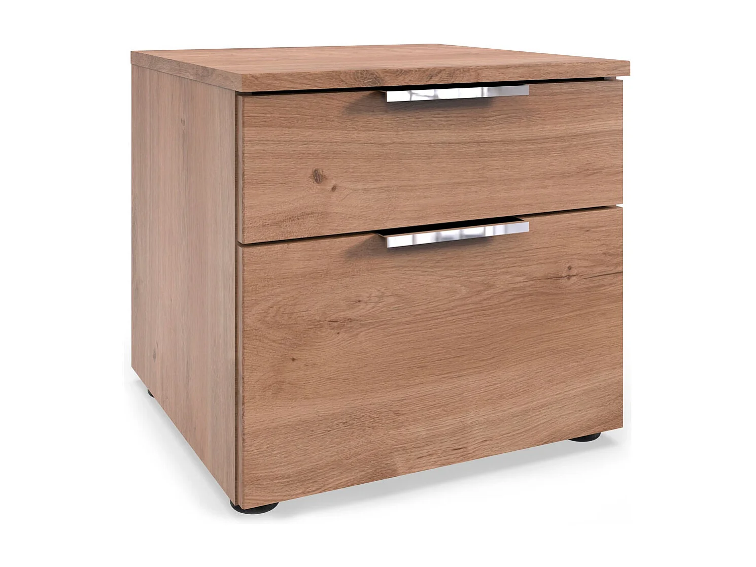 NACHTKONSOLE Level Plankeneiche 41 / 41 / 39cm