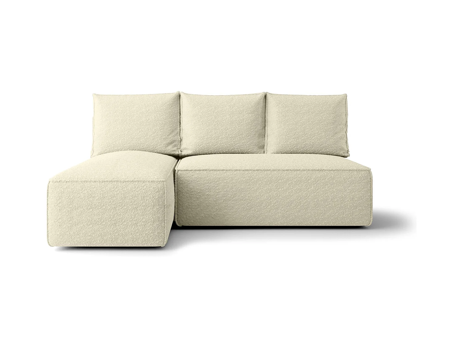 Narożnik z funkcją spania SAVIO MINI Quelle 02 lewy sofa w kształcie L z pojemnikiem na pościel sofa do salonu, sofa rozkładana, sofa z pojemnikiem