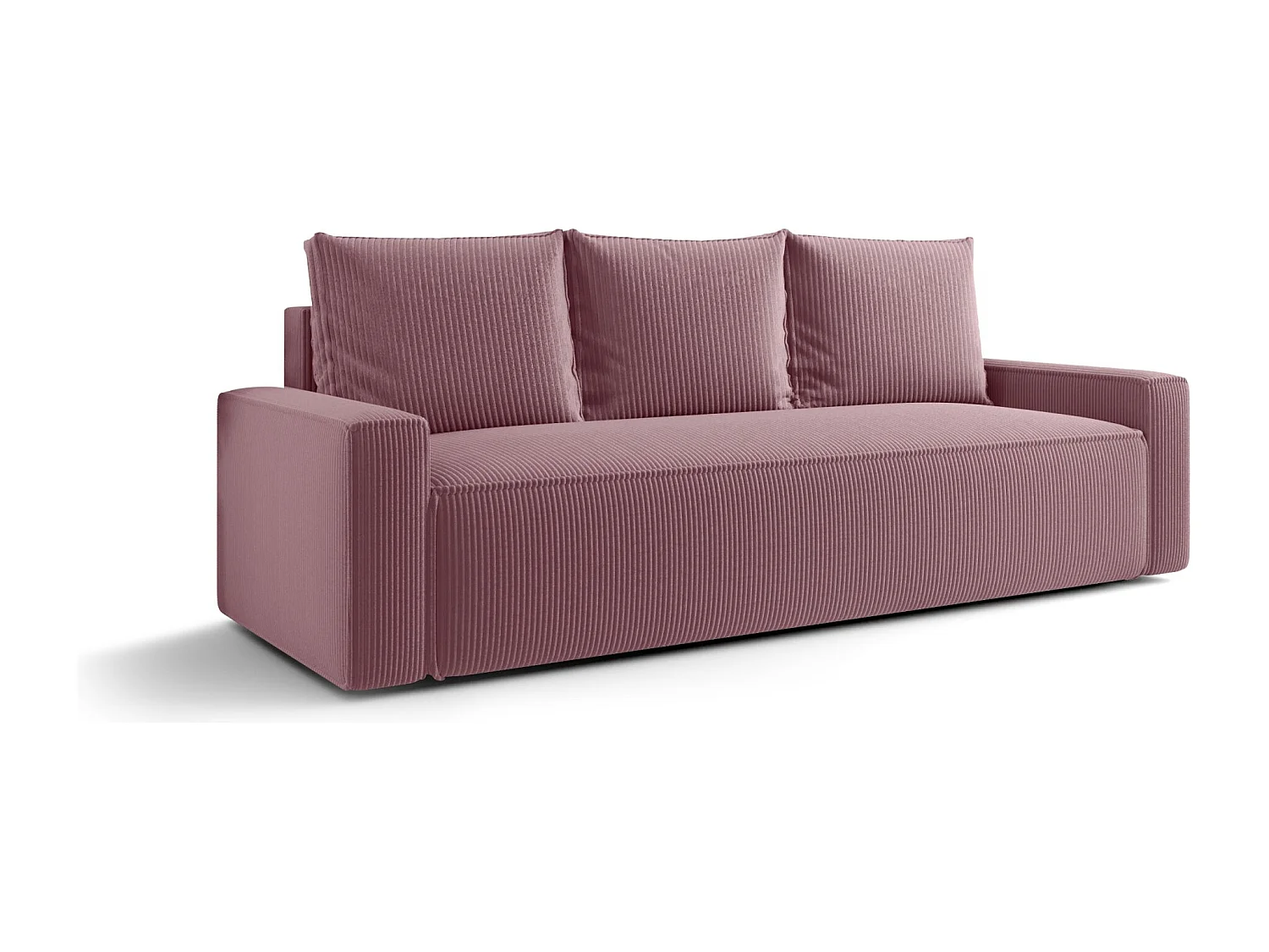 SOFA SAVIO Poso 130 Violett mit Stauraum Bettkasten Wohnzimmersofa Couch Sofa Bettsofa Bettkasten Bettcouch