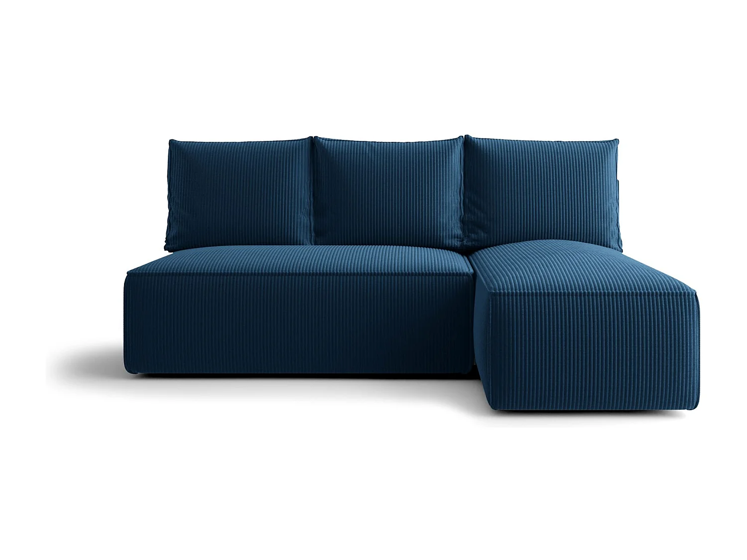 ECKSOFA mit Schlaffunktion SAVIO MINI Poso 05 DunkelblauRechts L-Form Sofa mit Stauraum Bettkasten Wohnzimmersofa Couch Sofa Bettsofa Bettkasten Bettcouch